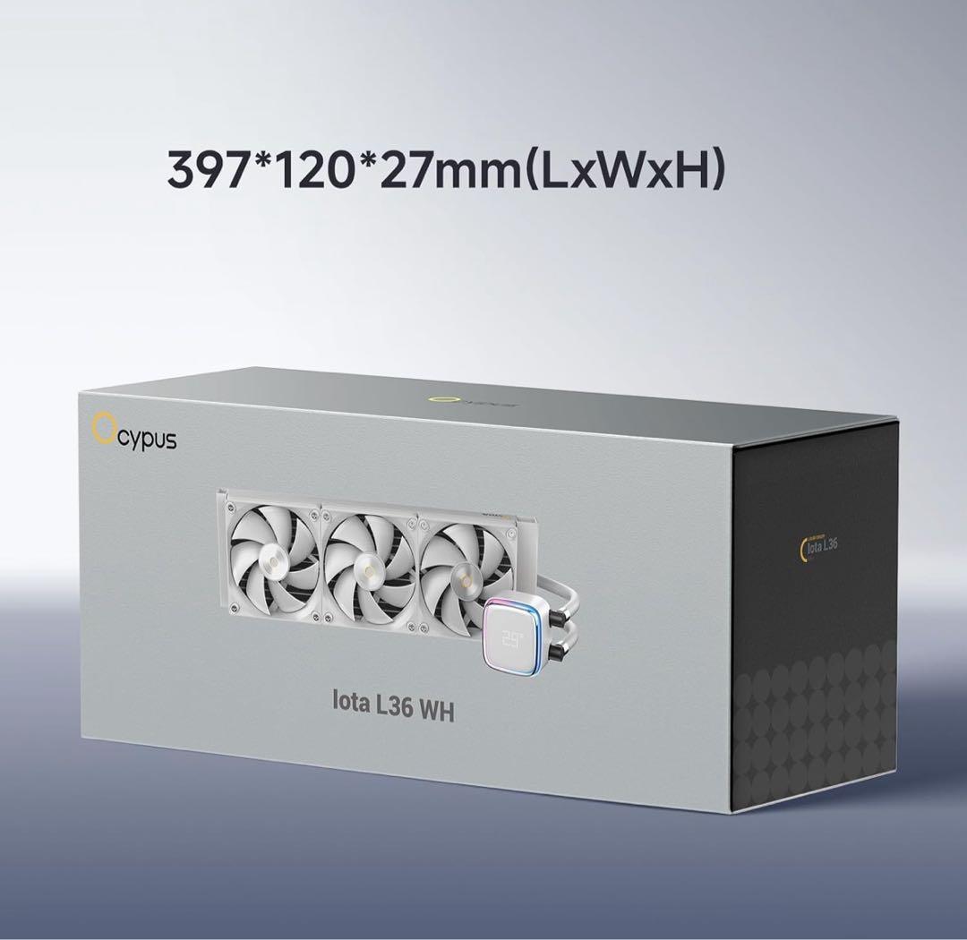 T*K様 Ocypus IotaL36 CPUクーラー 360MM 簡易水冷