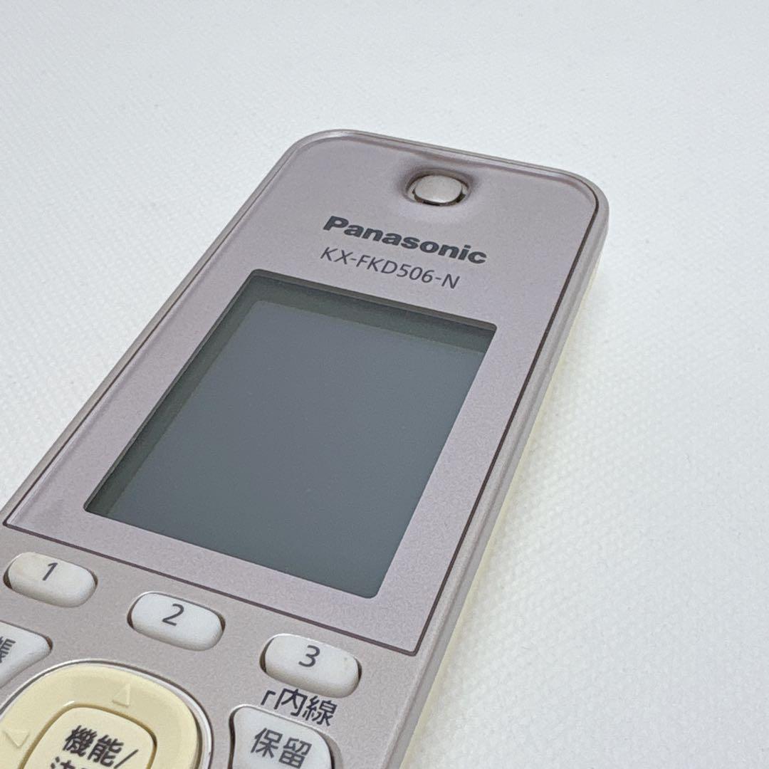 【美品】 子機付き パナソニック 家庭用ファックス 電話機 KX-PD604DL