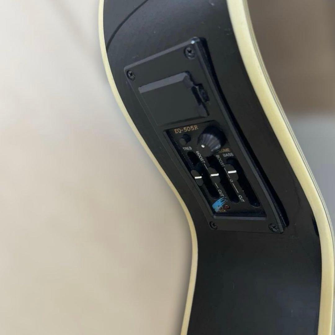 【最安値】JUNO エレアコースティックギター EA-50C ブラック