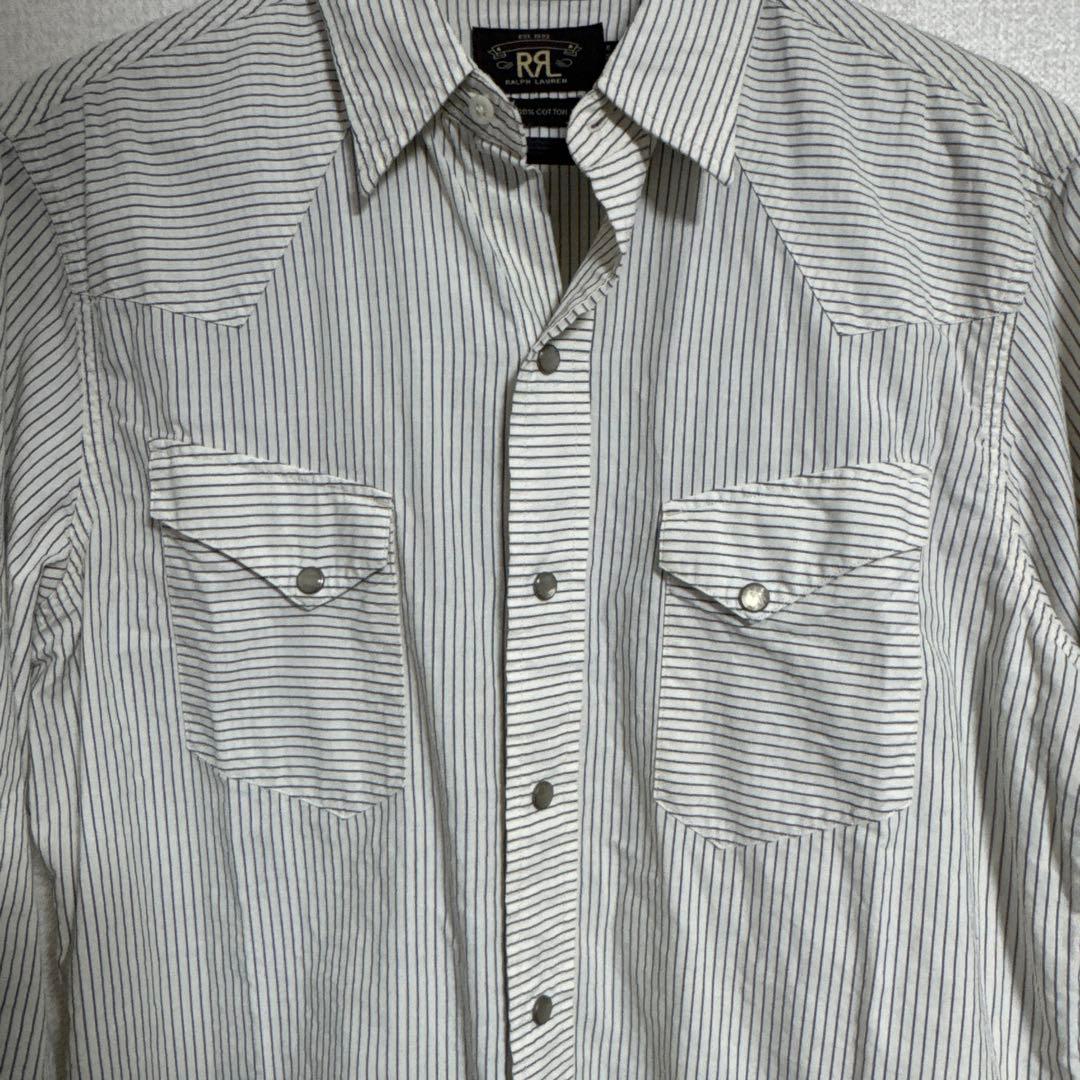 RRL ストライプシャツ