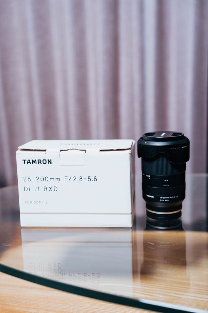 デジタルカメラ tamron28-200 F2.8-5.6