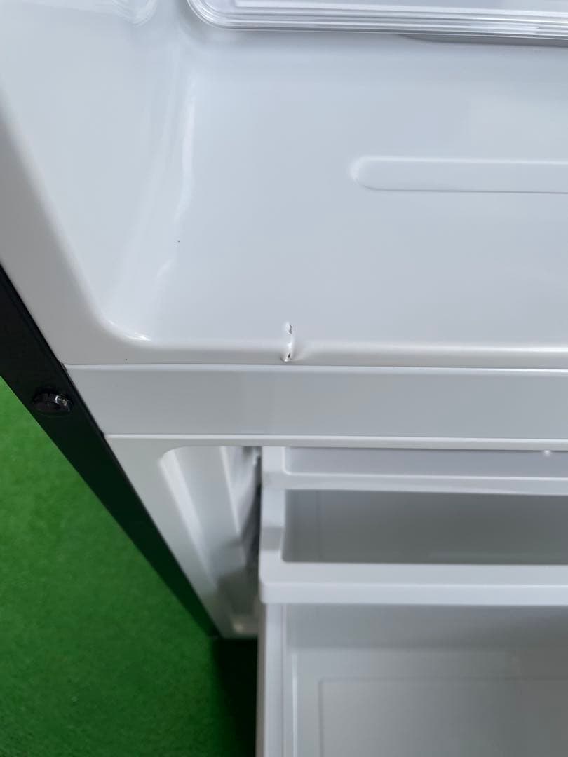 760極美品✨ アクア おしゃれダークシルバー 2ドア冷蔵庫 三段大容量冷凍室