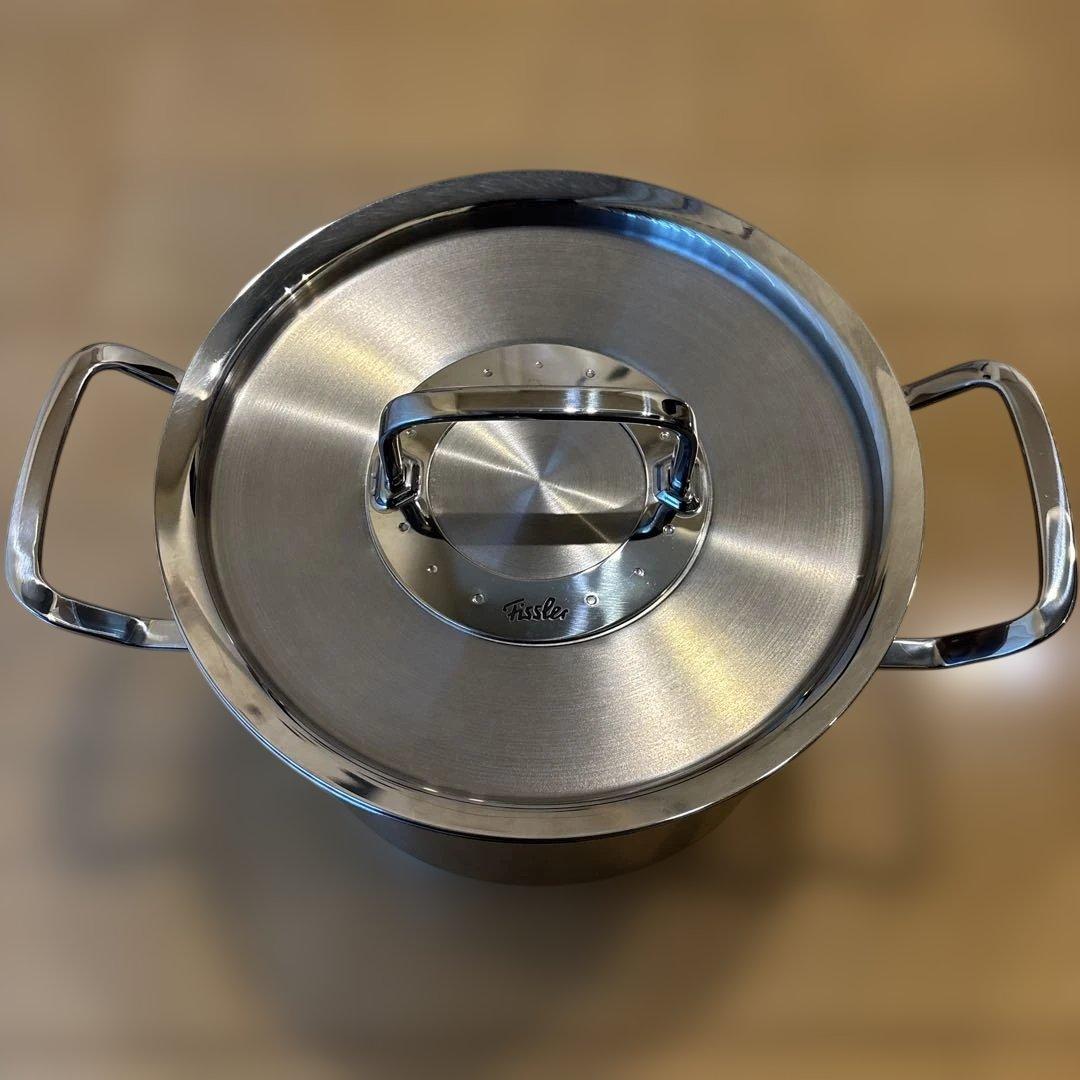 ドイツ製／Fissler／両手鍋／20cm／シチューポット／プロフィコレクション