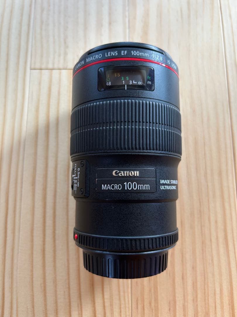 【20日まで！】Canon ef100mm f2.8L マクロ is usm