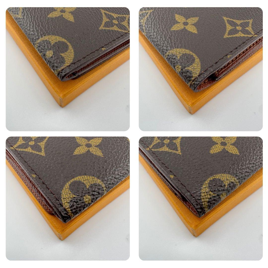 美品 ルイヴィトン アンヴェロップ カルト ドゥヴィジット モノグラム 名刺入れ