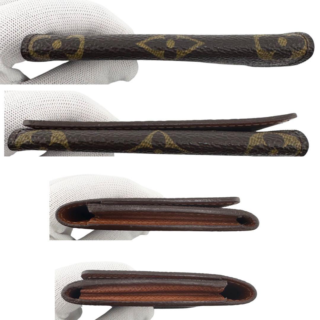 美品 ルイヴィトン アンヴェロップ カルト ドゥヴィジット モノグラム 名刺入れ