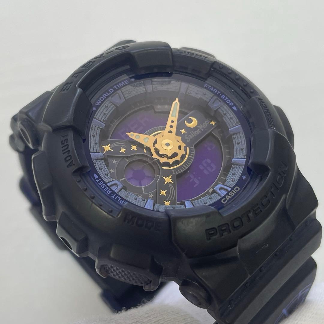 【N】BABY-G セーラームーン コラボ 腕時計 5338 BA-110XSM
