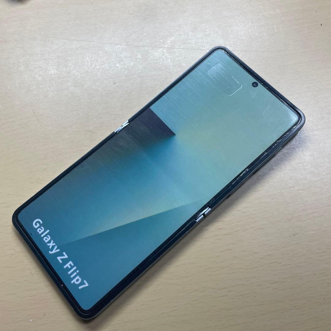 Galaxy Flip7 ミント　モックアップ　模型