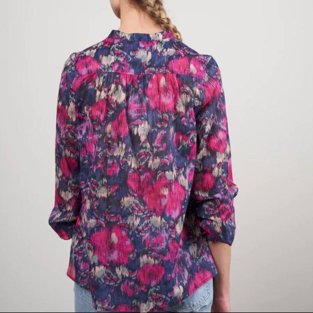 イザベルマランエトワール MARIA フローラルブラウス　シアーブラウス