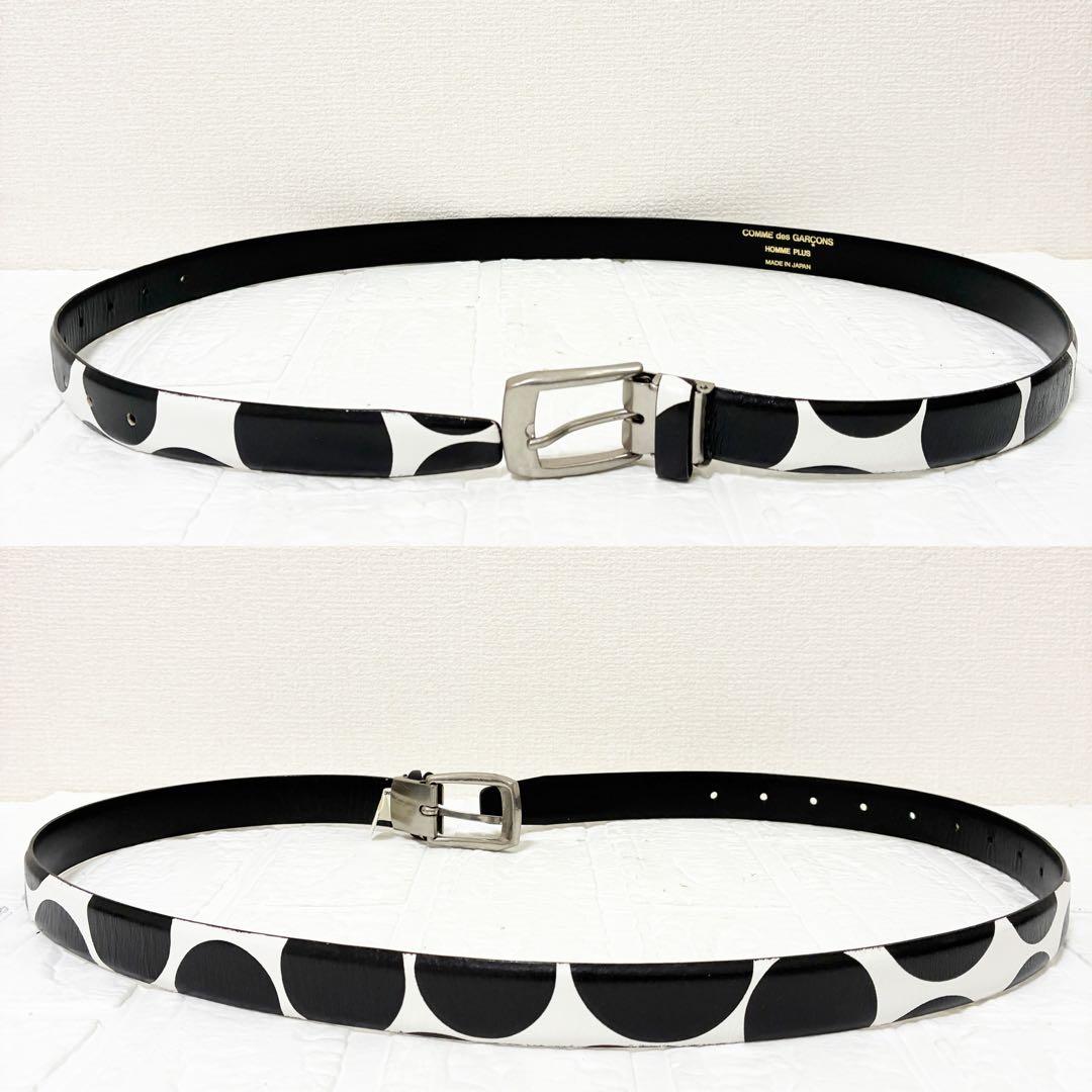 コムデギャルソンオムプリュス レザーベルト　S