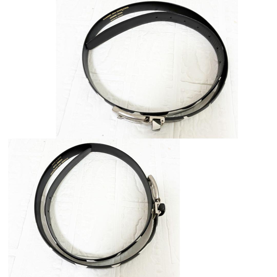 コムデギャルソンオムプリュス レザーベルト　S