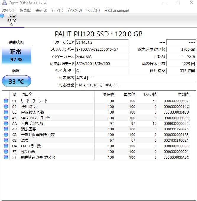 Windowsデスクトップ HP ProDesk 400 G3 DM i5-6500T 8G SSD120G
