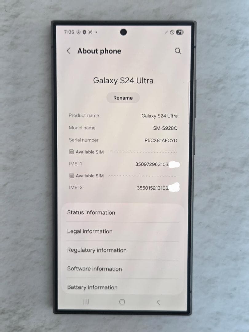 Galaxy S24 Ultra 512GB SIMフリー 国内版 美品