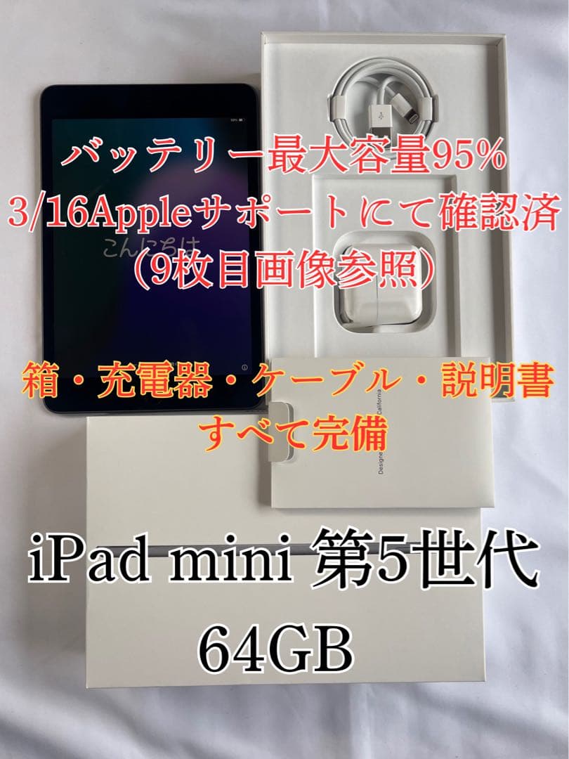 とどろっく様iPad mini 5 64GB Wi-Fiモデル