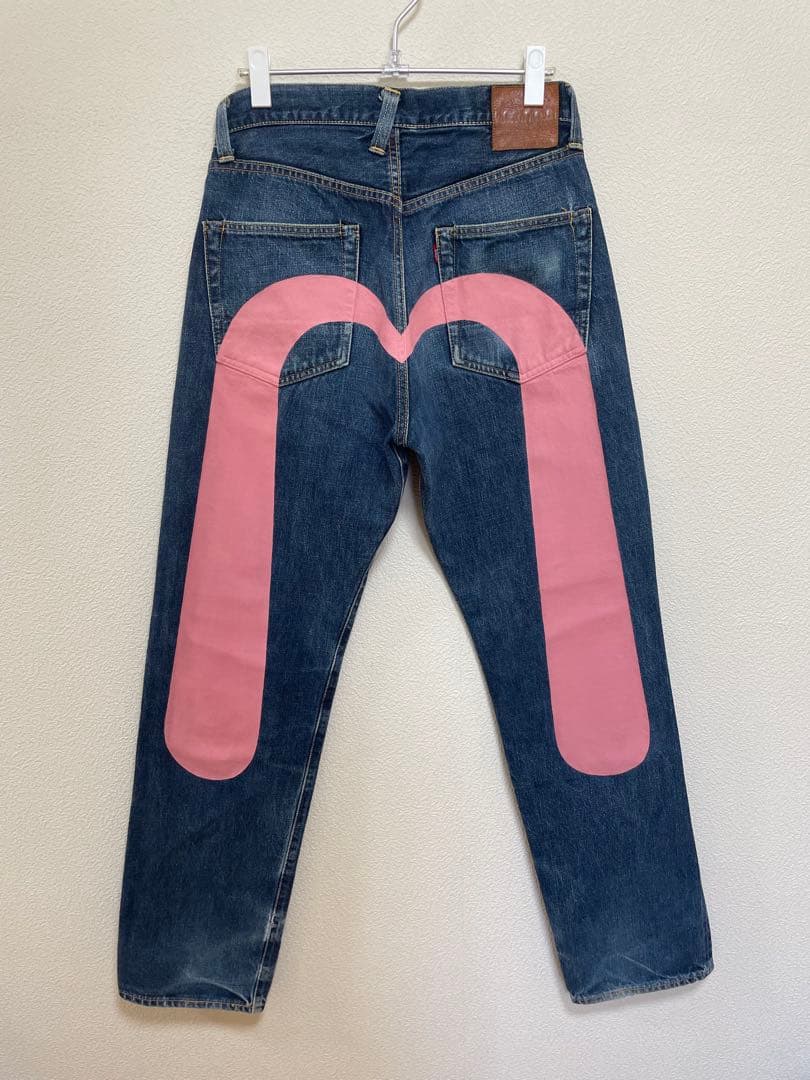 EVISU No.2 Lot.2501xx W31×35 ピンク大黒　日本製初期
