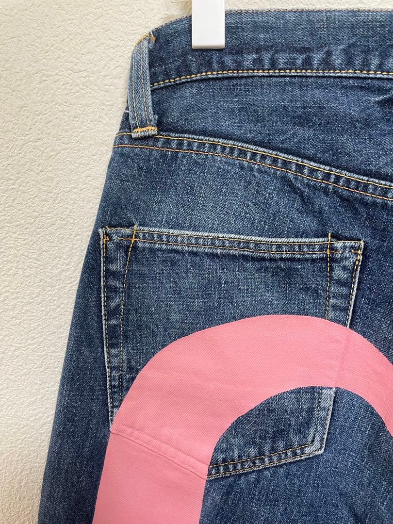 EVISU No.2 Lot.2501xx W31×35 ピンク大黒　日本製初期