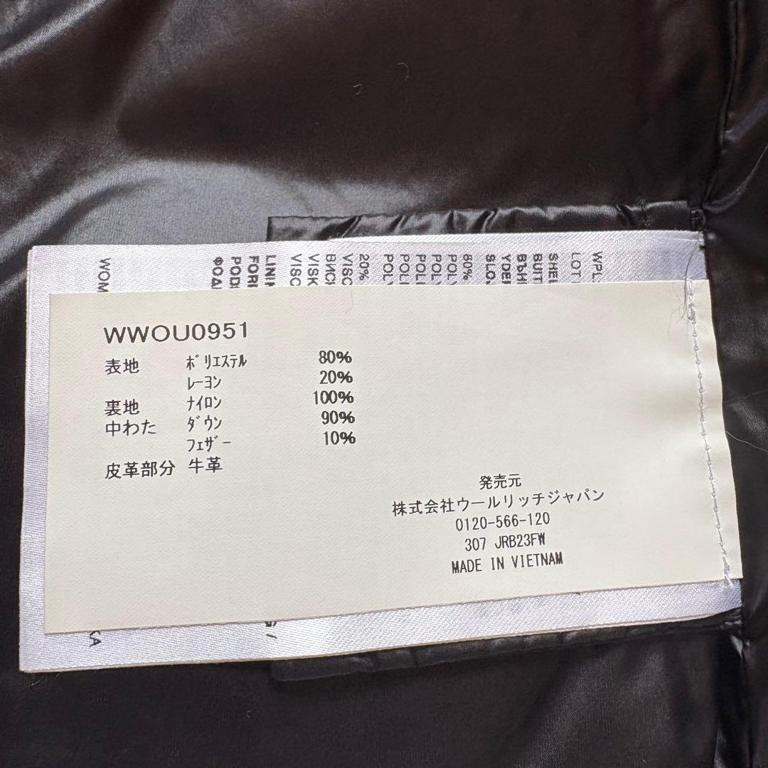 ☆美品☆ウールリッチ パフィー プレスコット ジャケットブラック M