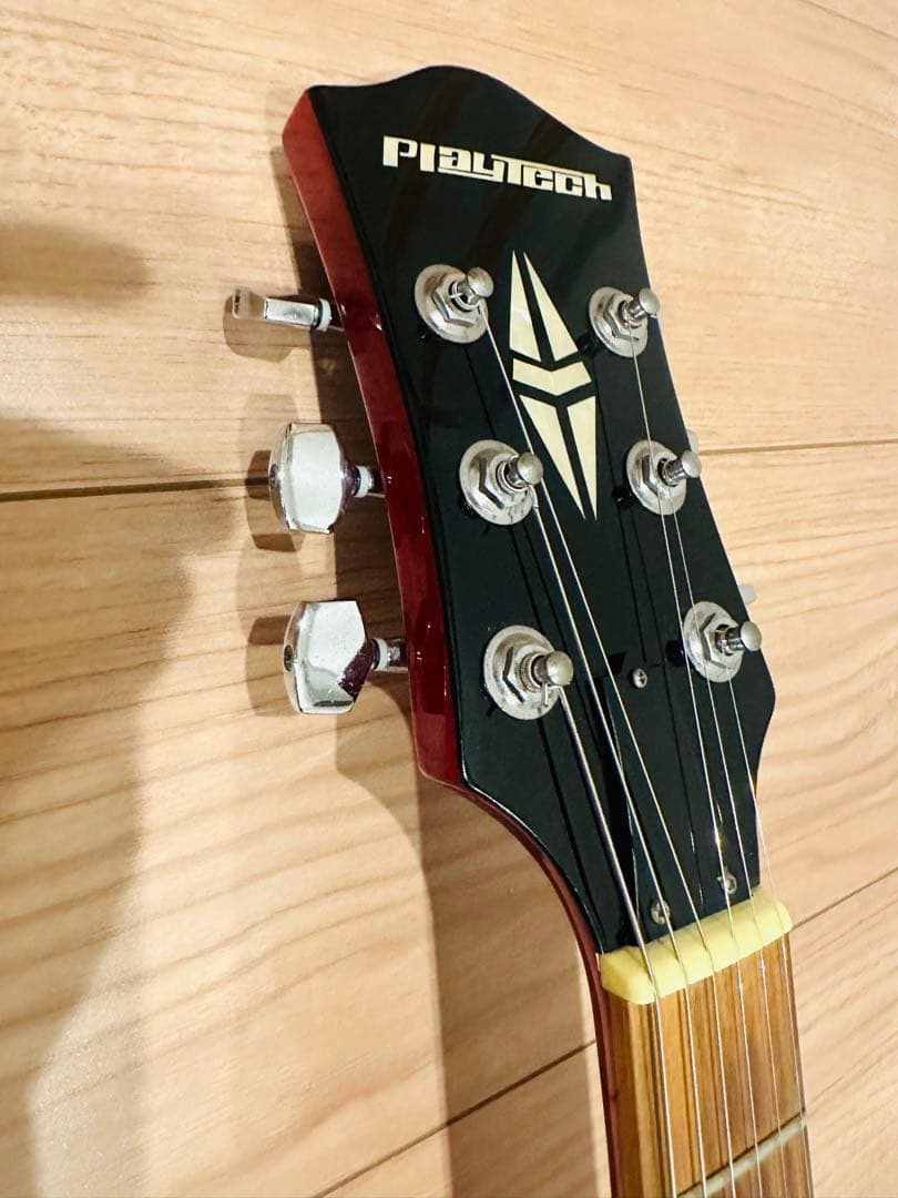 ギター PLAYTECH LP-500 PREMIUM Quilt Top P-90
