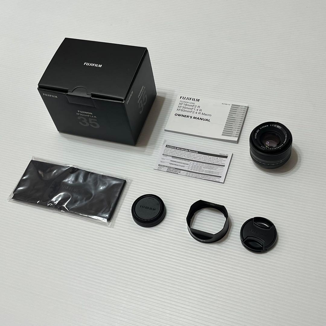 [箱付き] FUJIFILM XF35mmF1.4 R Xシリーズ　単焦点レンズ