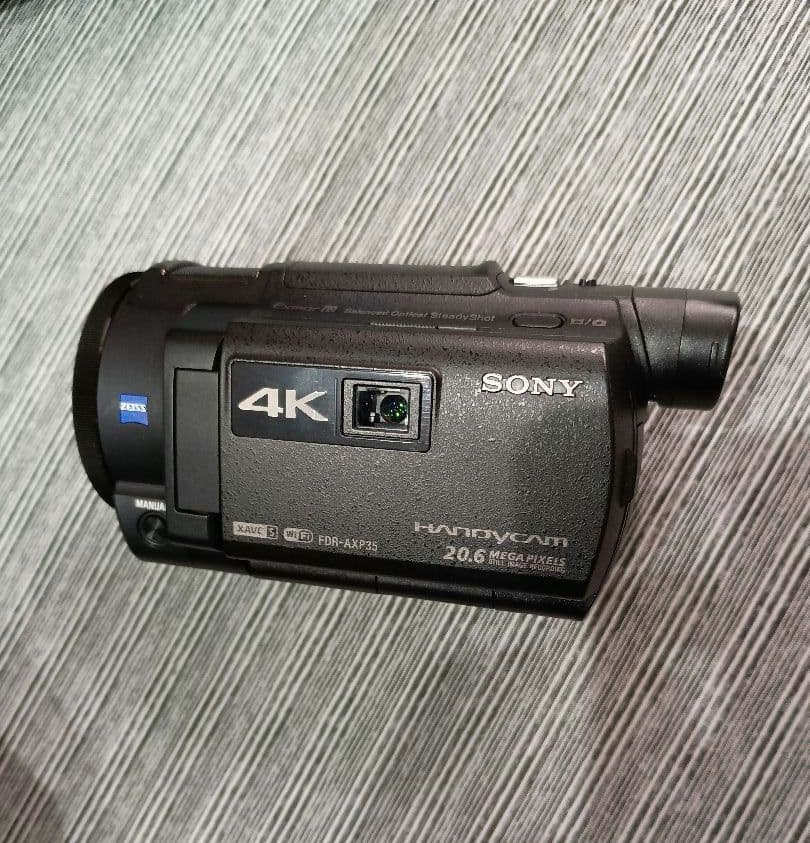 ジャンク品　ソニー　FDR-AXP35　4K ハンディカム　ビデオカメラ