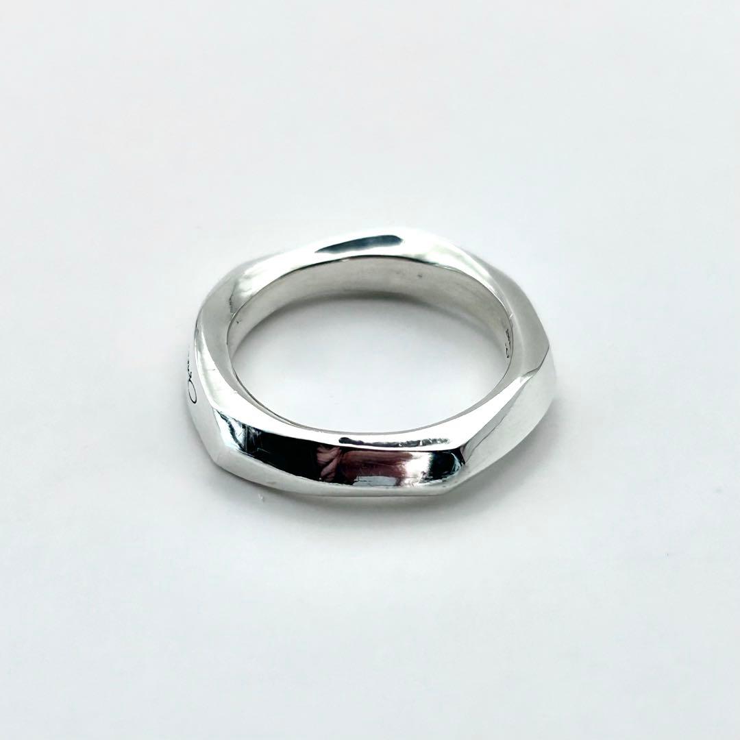 【美品】GARNI ガルニ リング クロッケリー M シルバー 16号 925