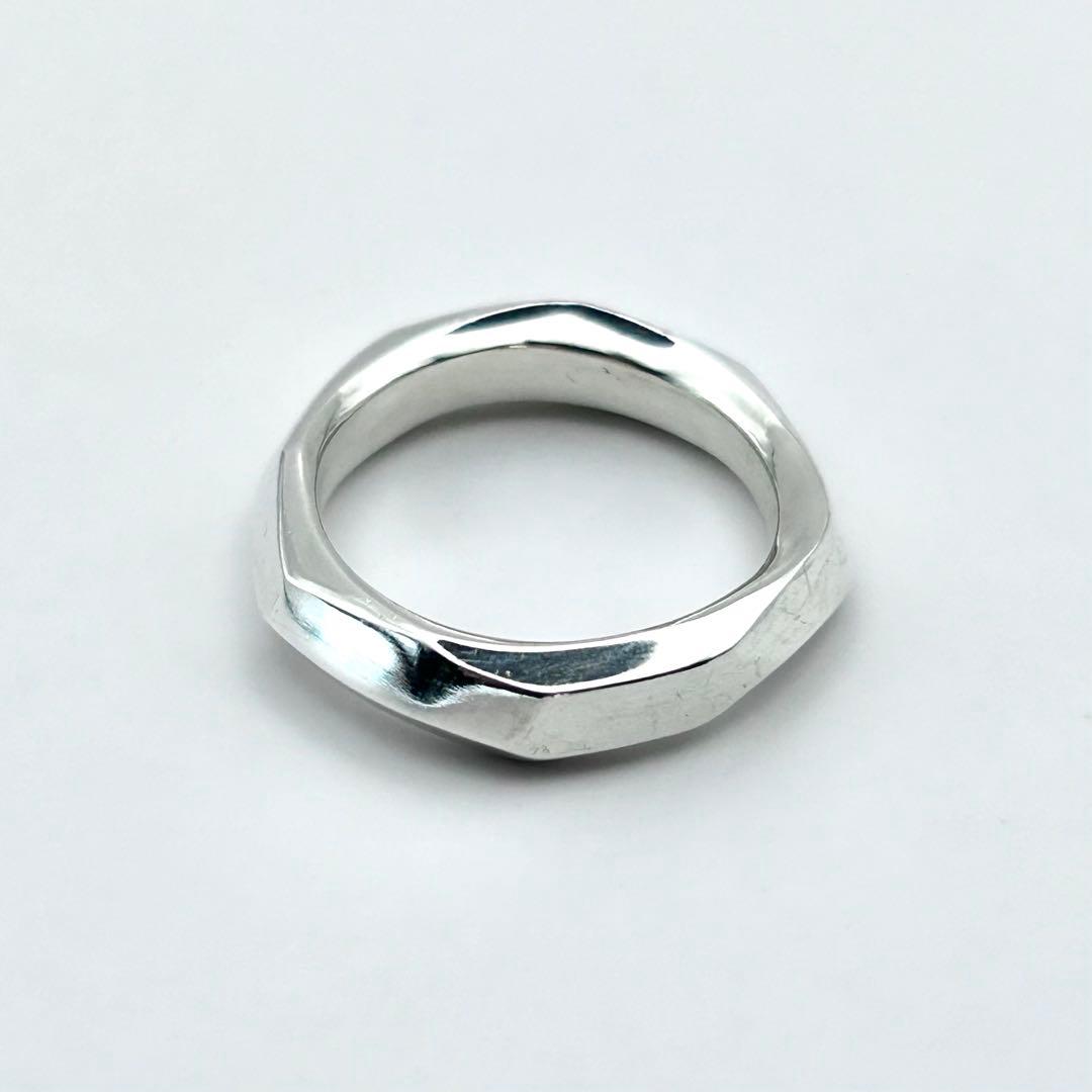 【美品】GARNI ガルニ リング クロッケリー M シルバー 16号 925