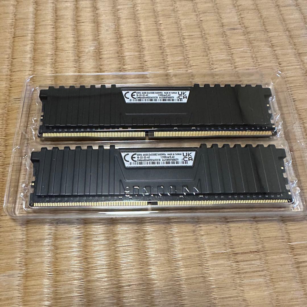 ヒ*ん様 CORSAIR DDR4 32GB×2 3600MHz VENGEAN