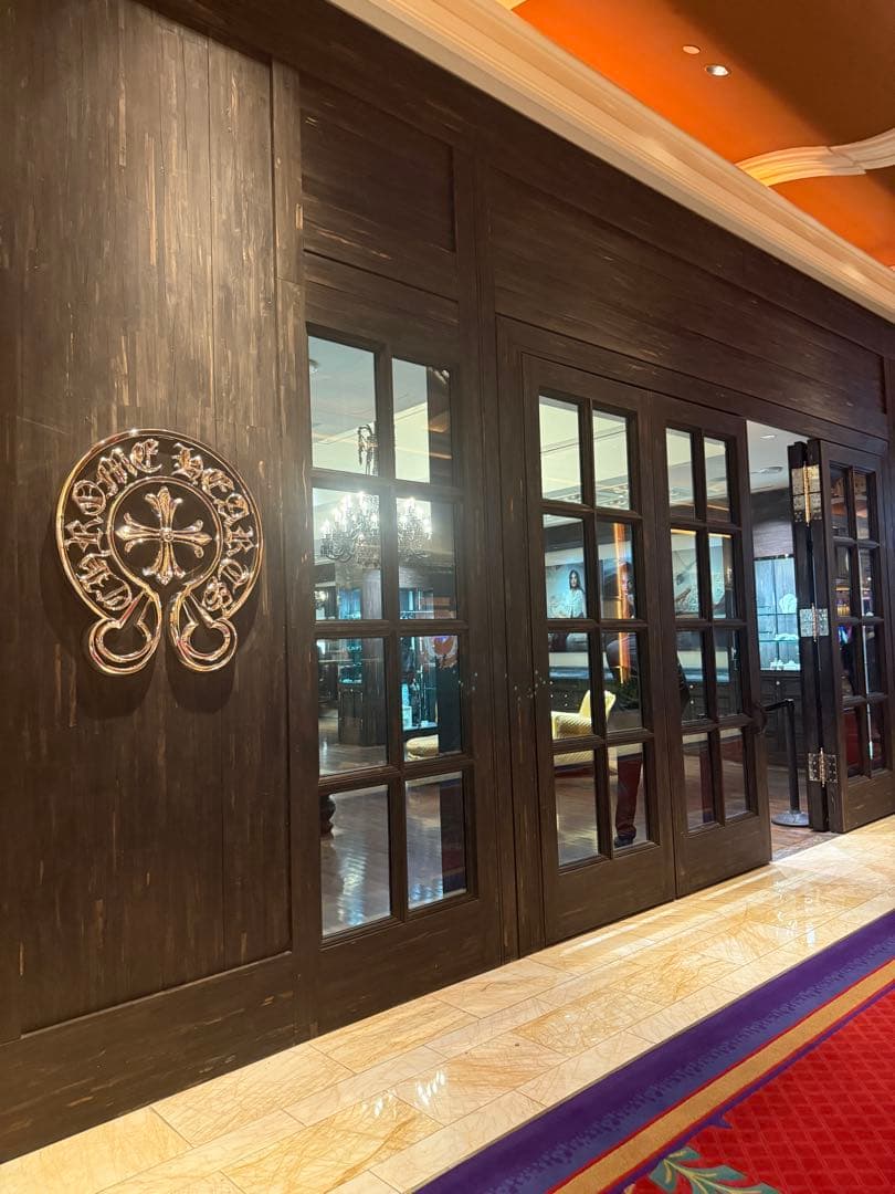 [米国直営店購入] CHROME HEARTS クリアポーチ ミディアム