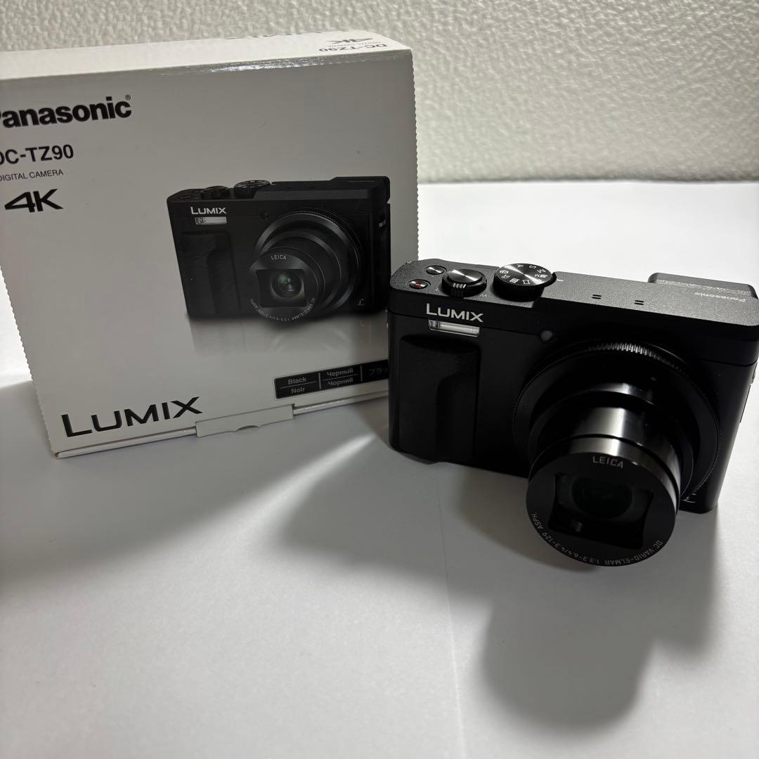 Panasonic TZ90 光学30倍 DC-TZ90-K ○美品動作確認済み