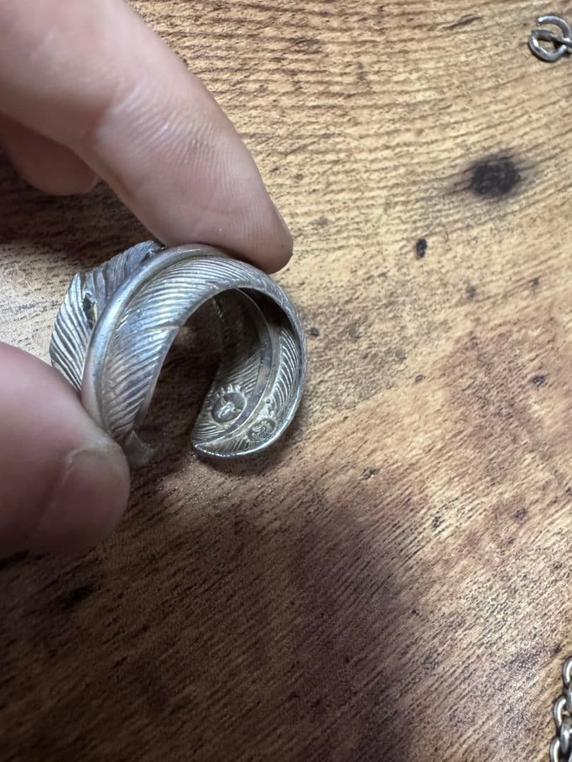 シルバー チェーンネックレス 羽根ペンダント 値段相談あり気軽にどうぞ