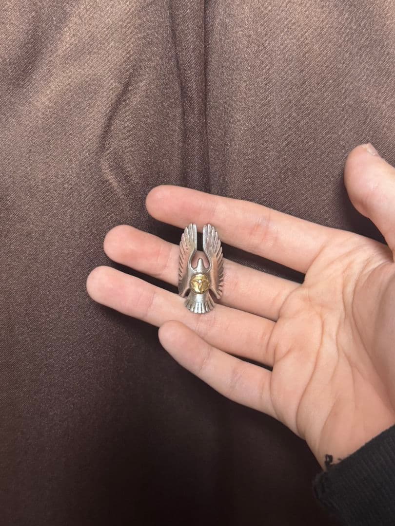 シルバー チェーンネックレス 羽根ペンダント 値段相談あり気軽にどうぞ