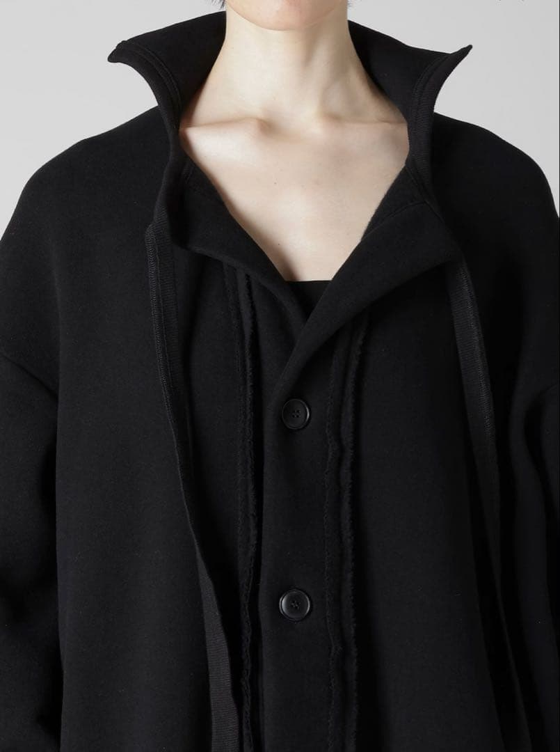 yohjiyamamoto 2025AW スウェットロングパーカー