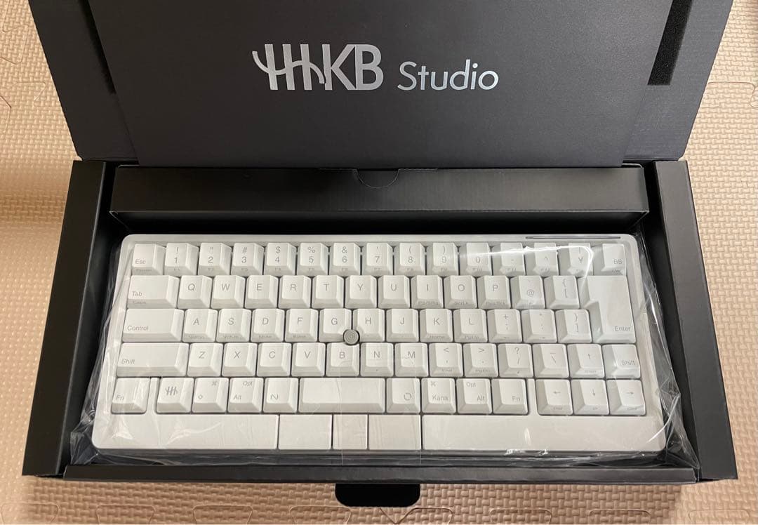 HHKB Studio 日本語配列／雪+タイピングベッド+キーボードルーフ
