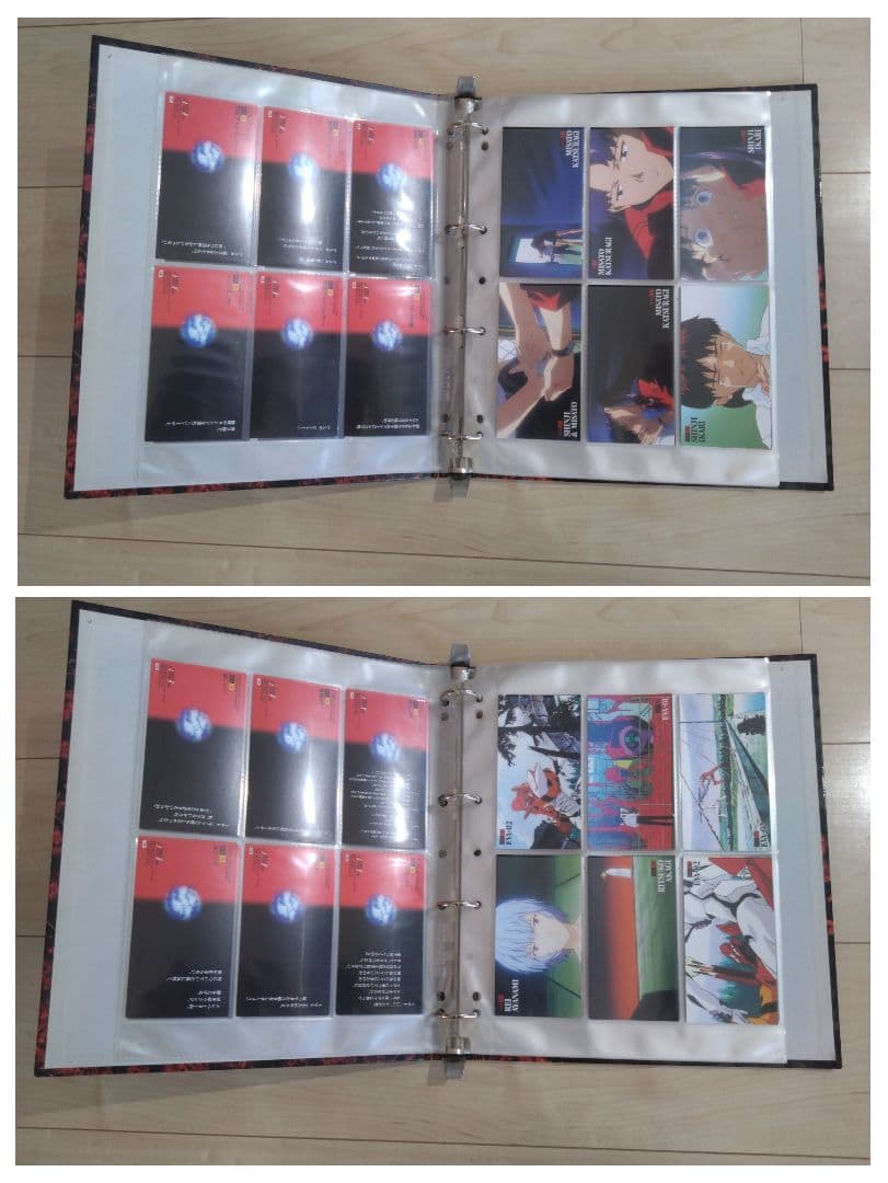 新世紀エヴァンゲリオン カードダスマスターズワイド 第2弾 専用バインダー付き