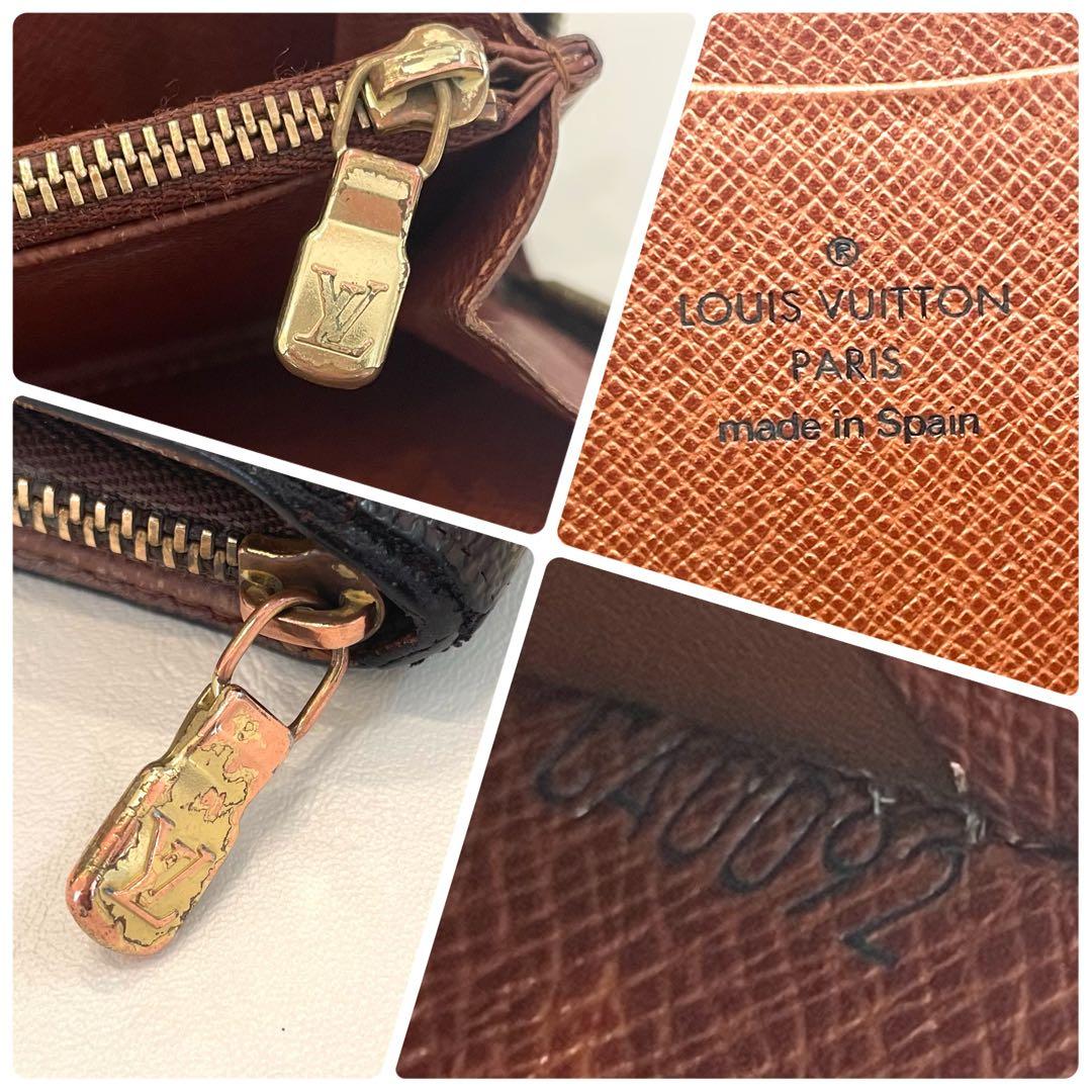 ルイヴィトン ポルトモネジップ　モノグラム　長財布　正規品　ヴィンテージ　人気