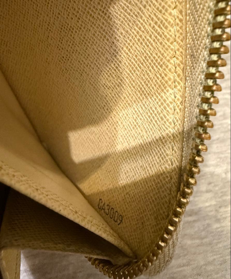 【送料無料】ルイヴィトン Louis Vuitton ダミエ柄 長財布