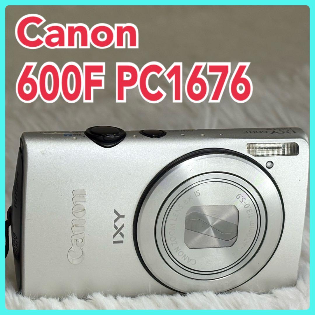 Canon IXY 600F PC1676 充電器 説明書　コンデジ　動作品