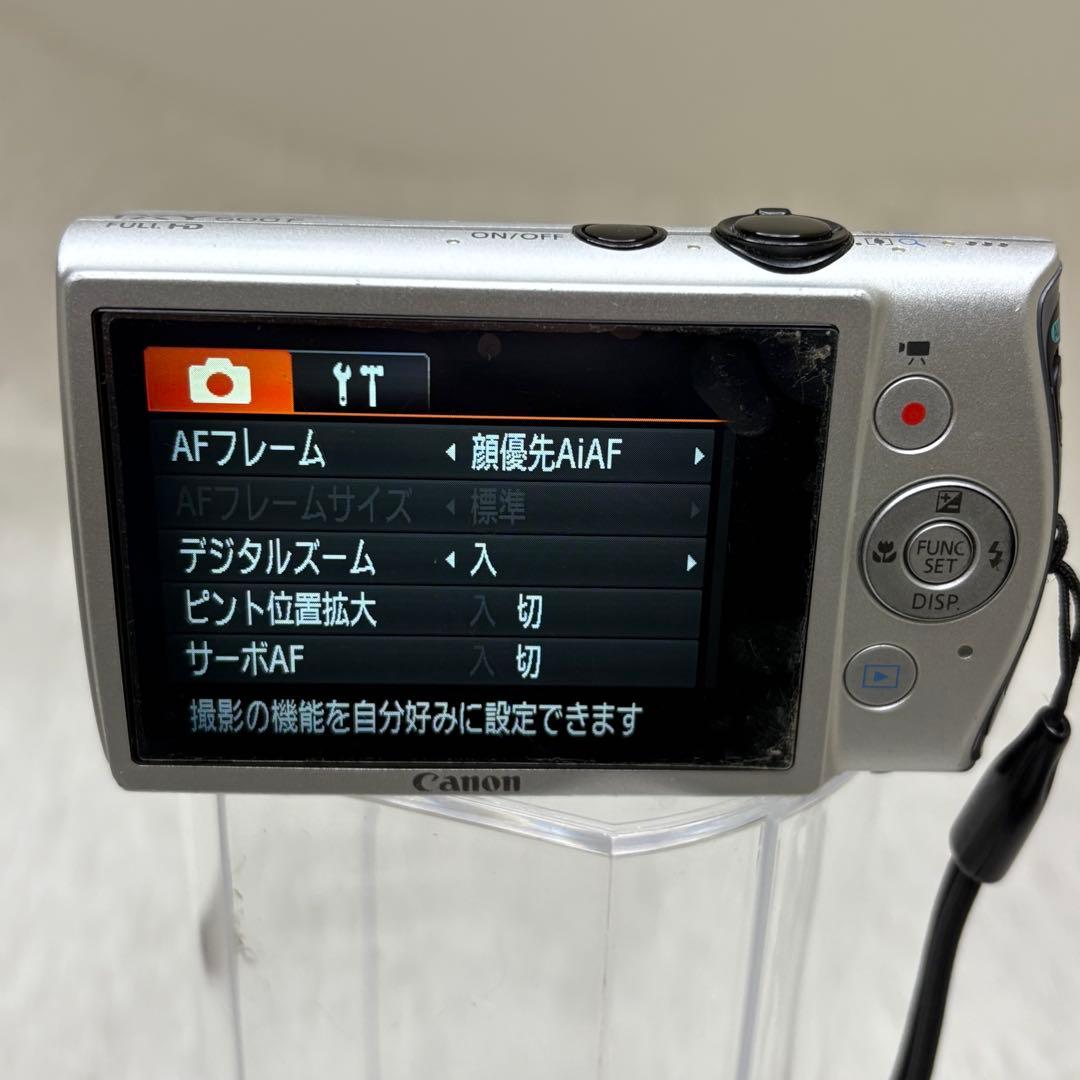 Canon IXY 600F PC1676 充電器 説明書　コンデジ　動作品