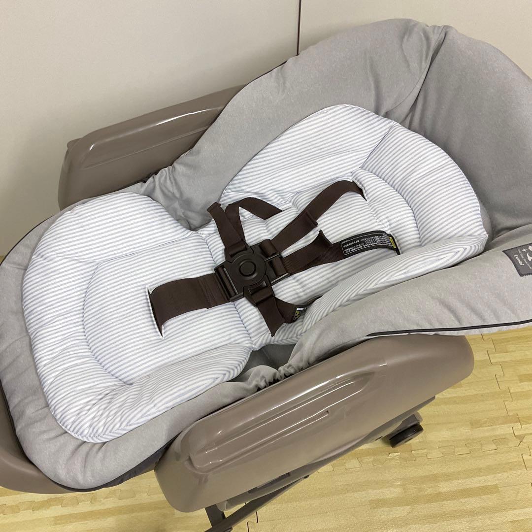 美品！コンビ ハイ＆ロー スウィングラック ネムリラ ヒッコリーグレー