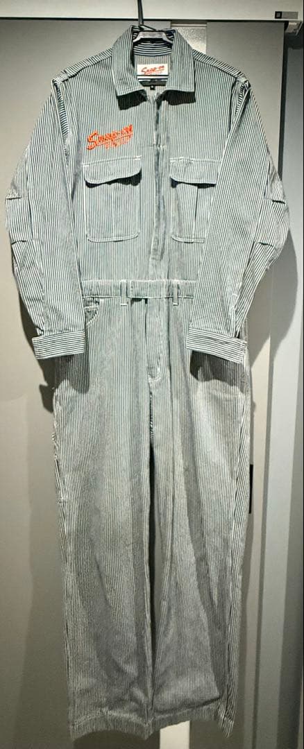 [最終値下げ] Snap-on ヒッコリー オーバーオール ツナギ Lサイズ