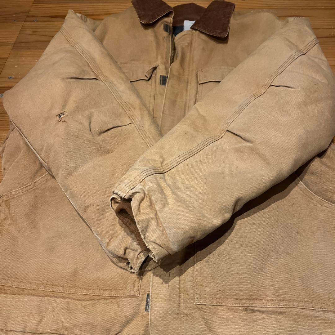 Carhartt ベージュ デトロイトジャケット