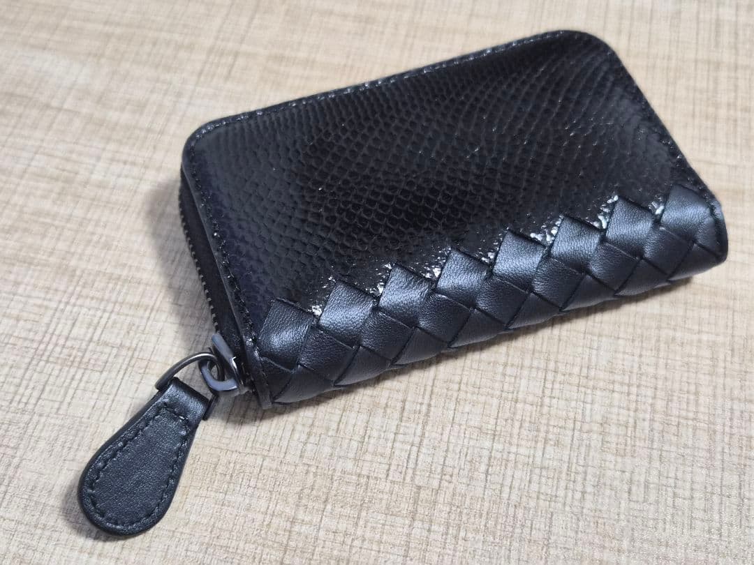 【未使用/美品】Bottega Veneta レザーケース 小銭入れ