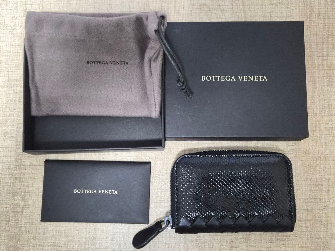 【未使用/美品】Bottega Veneta レザーケース 小銭入れ