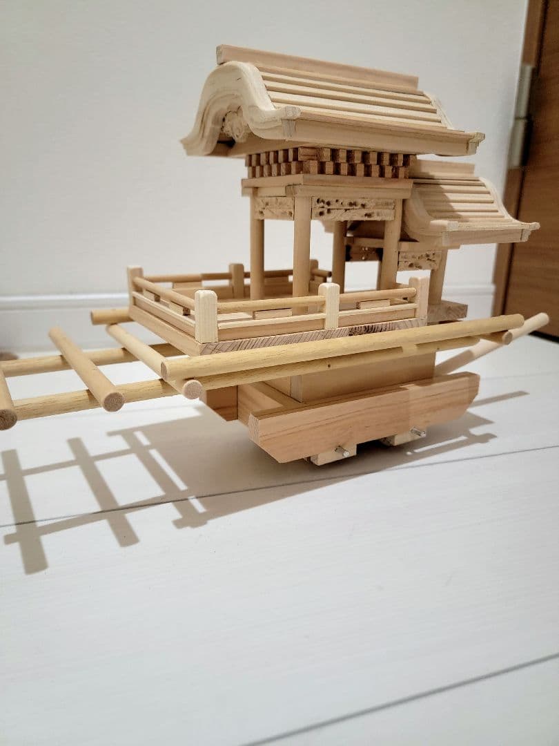 だんじり　地車　ミニだんじり 　12月中だけオプション獅噛プレゼント