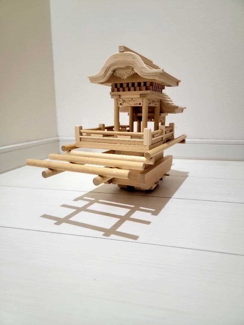 だんじり　地車　ミニだんじり 　12月中だけオプション獅噛プレゼント