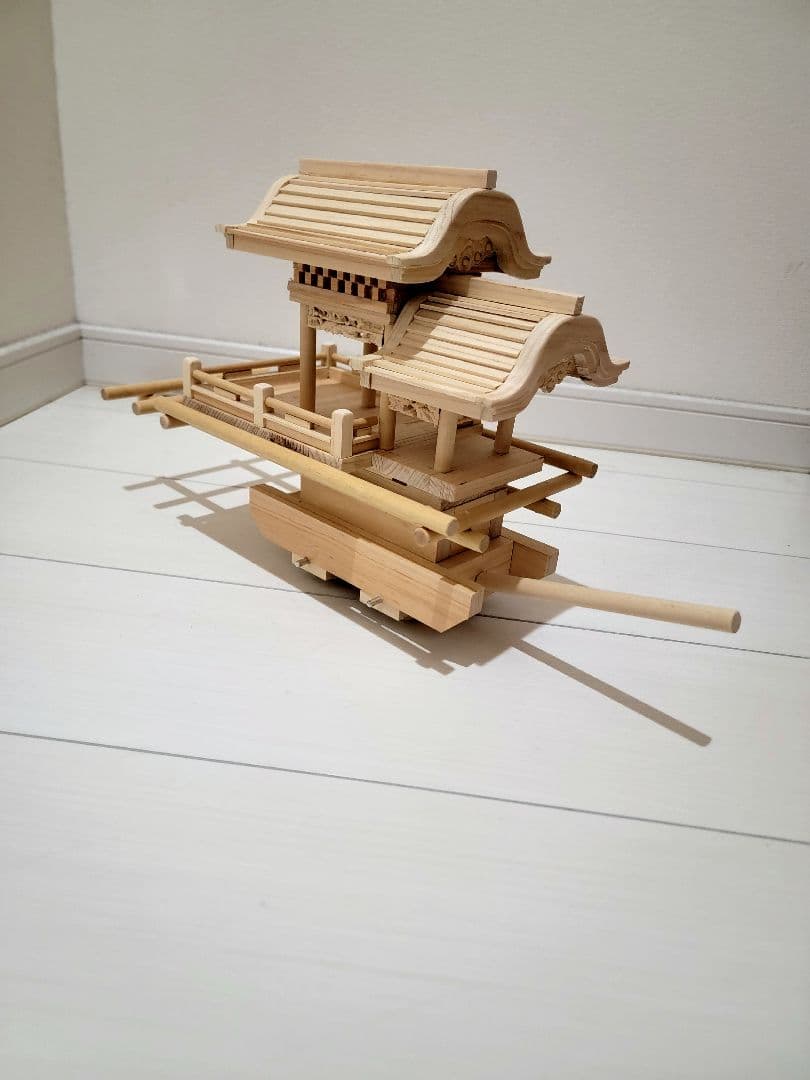 だんじり　地車　ミニだんじり 　12月中だけオプション獅噛プレゼント