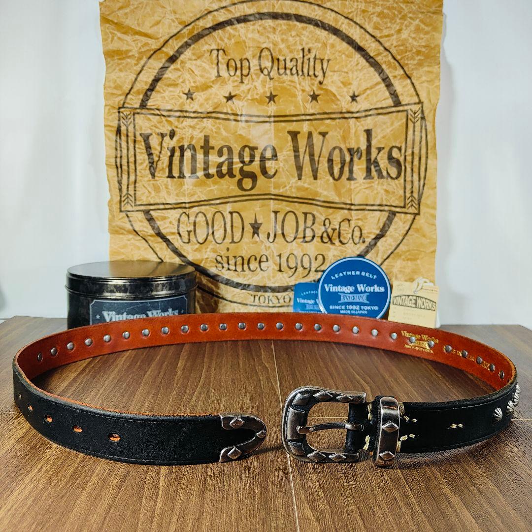 【新品未使用 付属品完備】極上コンチョベルト ヴィンテージワークス DH5740