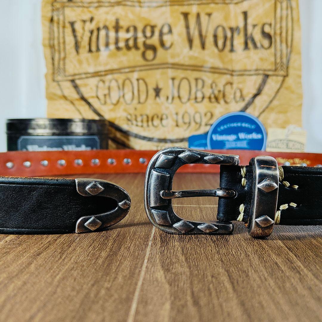 【新品未使用 付属品完備】極上コンチョベルト ヴィンテージワークス DH5740