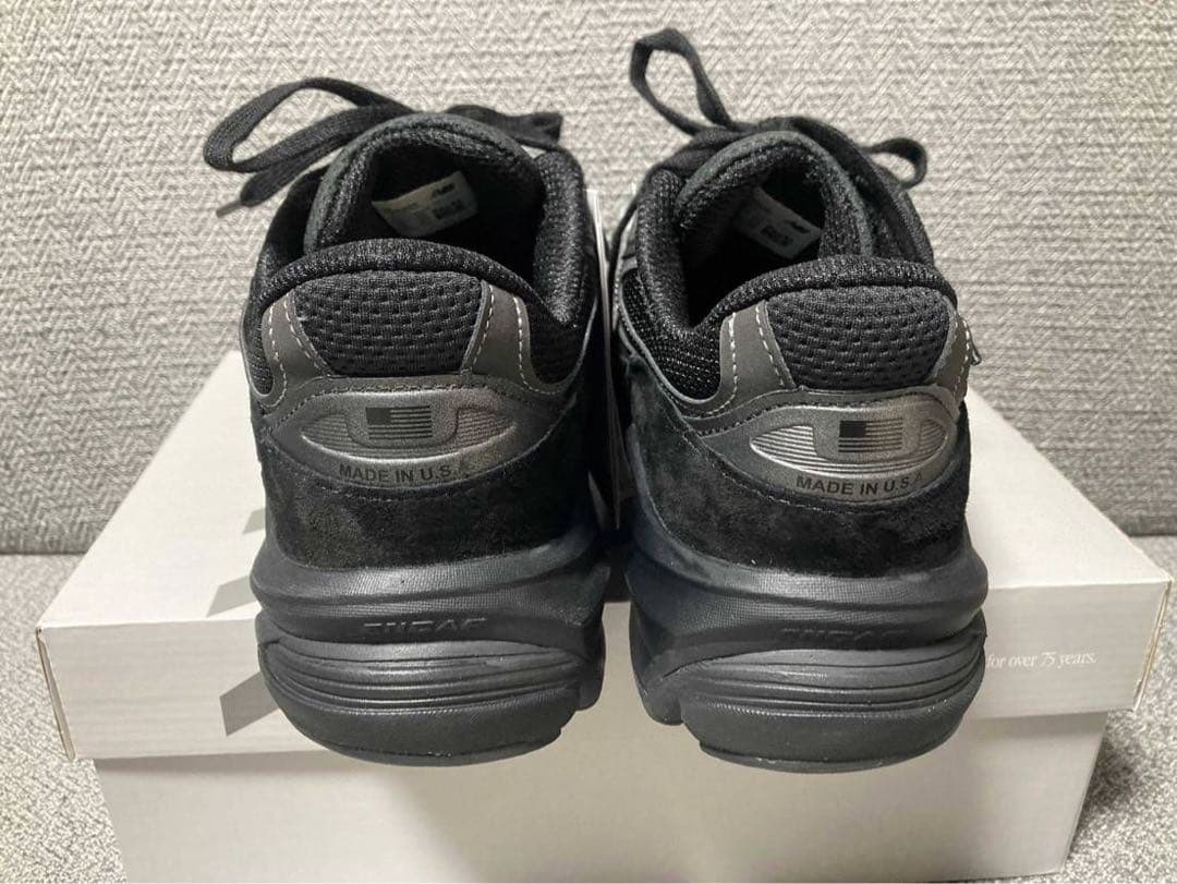 靴 New Balance 990V6 \"Triple Black\" 26.5