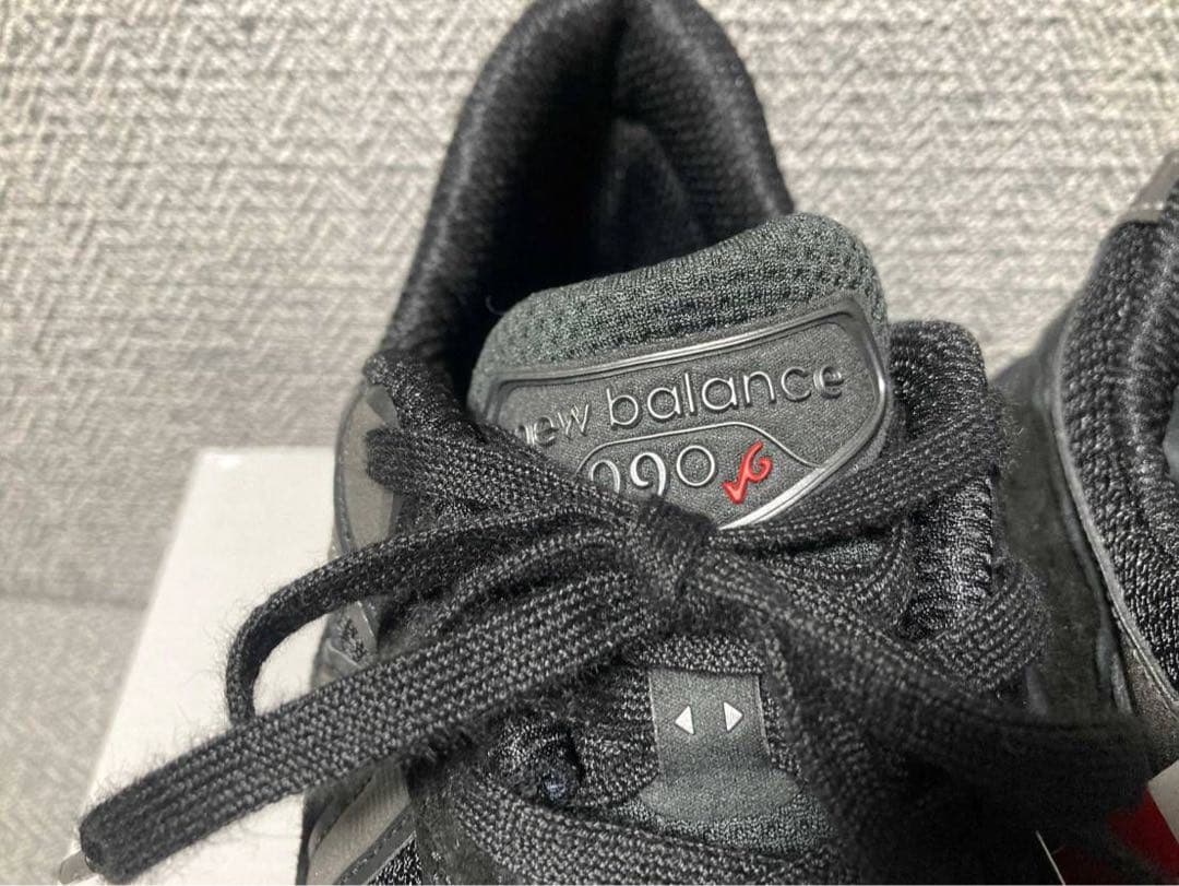 靴 New Balance 990V6 \"Triple Black\" 26.5
